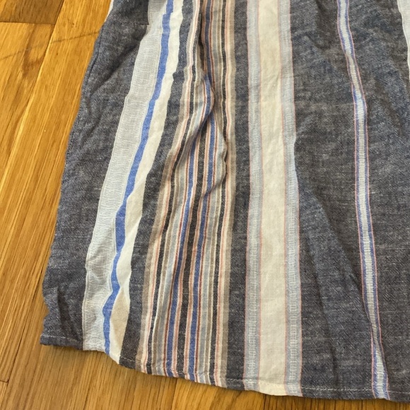 A New Day Women’s Gray and Blue Striped Tank Top Size XS - Picture 2 of 8